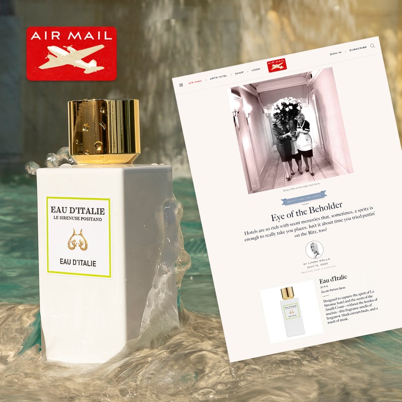 Eau d'Italie Eau de Parfum - details below