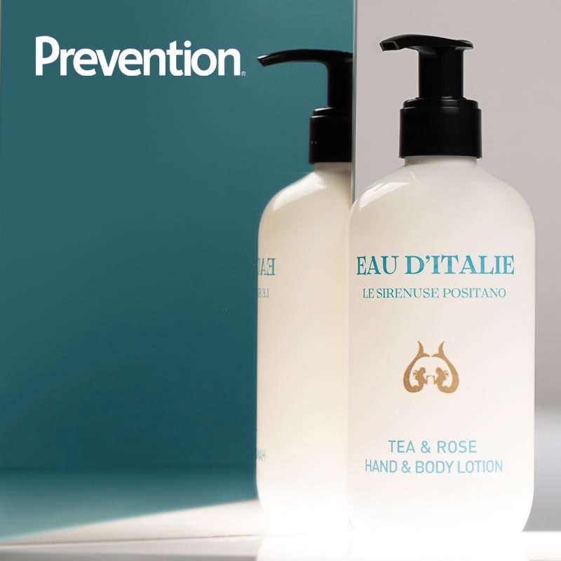 Eau d'Italie Tea & Rose Hand & Body Lotion - details below