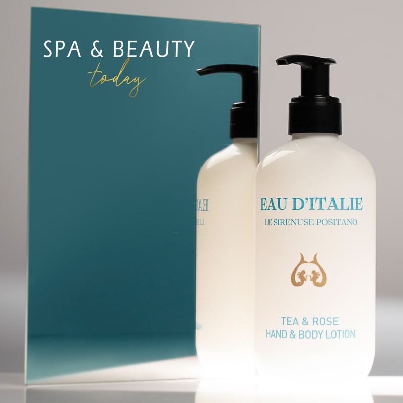 Eau d'Italie Tea & Rose Hand & Body Lotion - details below