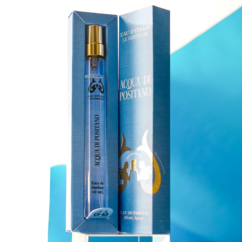 Eau d'Italie Acqua di Positano Eau de Parfum Travel Spray in open box