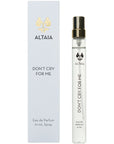 ALTAIA Don't Cry For Me Eau de Parfum Travel Spray (10 ml) with box