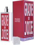 Eau d'Italie Graine de Joie Eau de Parfum 100 ml with cap off and box