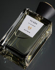 Beauty shot of ALTAIA Yu Son Eau de Parfum - 100 ml shown top view with a black background