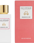 Eau d'Italie Graine de Joie Eau de Parfum Spray (100 ml) with box