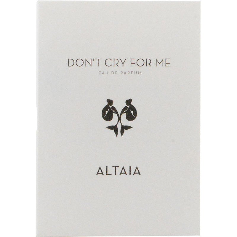 ALTAIA Don't Cry For Me Eau de Parfum sample vial