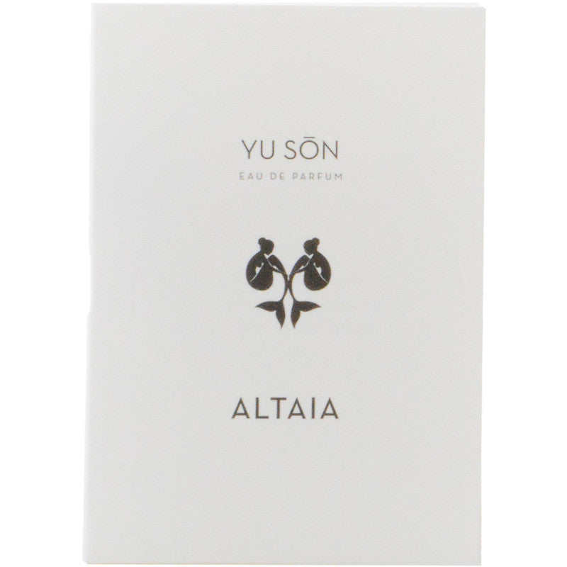 Beauty shot of ALTAIA Yu Son Eau de Parfum sample vial