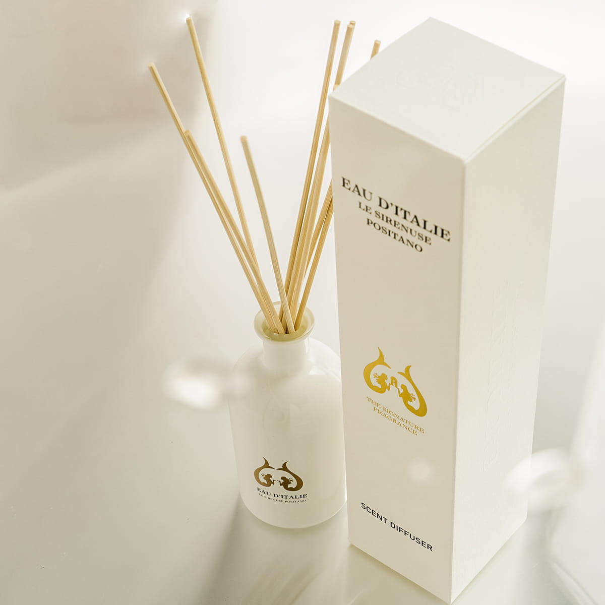 Eau d'Italie Signature Scent Diffuser - product shown from top down.