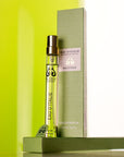 Eau d'Italie Eau de Parfum Travel Spray with box and light green in background
