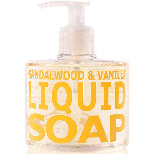 Eau d&#39;Italie Sandalwood &amp; Vanilla Liquid Soap 300 ml