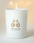 Eau d'Italie Scented Candle (190 g) shown burning