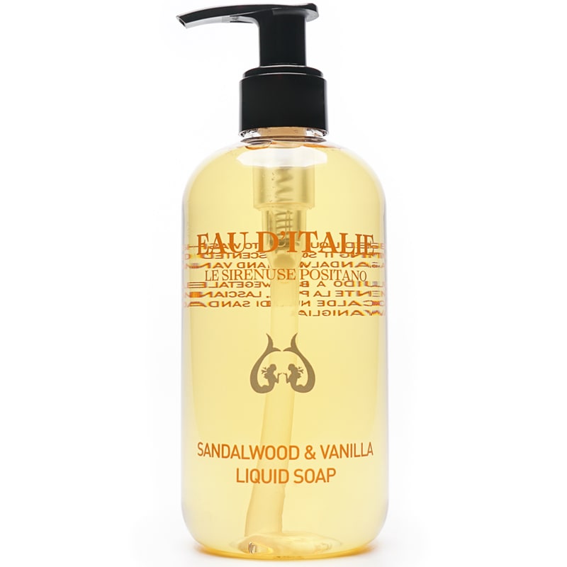Eau d'Italie Sandalwood & Vanilla Liquid Soap (10 oz)