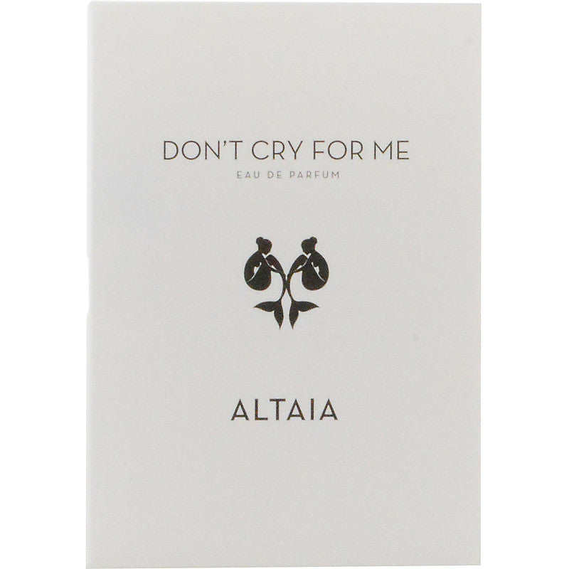 ALTAIA Don&#39;t Cry For Me Eau de Parfum sample vial