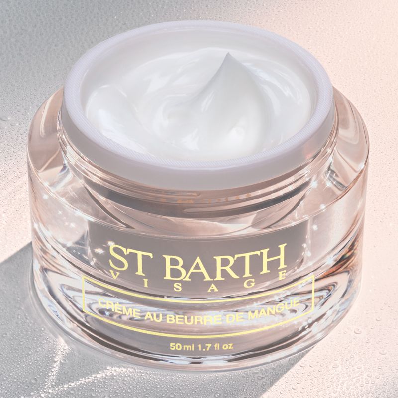 Beauty shot of Ligne St. Barth Mango Butter Cream 50 ml with lid off