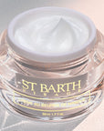 Beauty shot of Ligne St. Barth Mango Butter Cream 50 ml with lid off